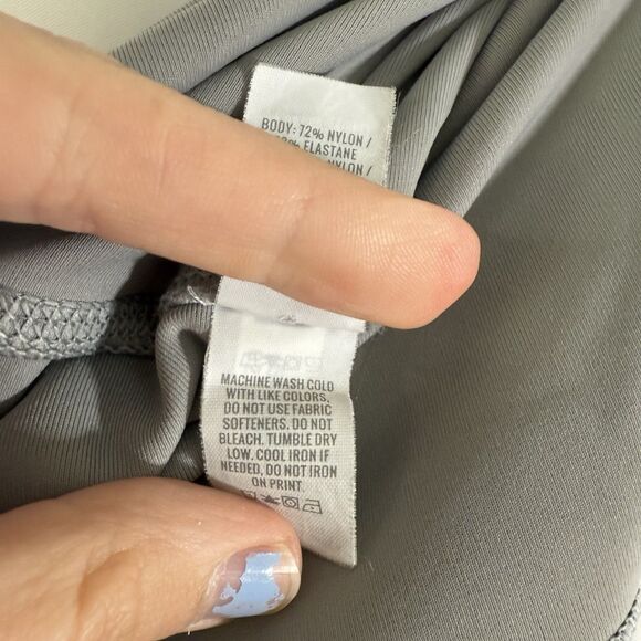 Aerie Leggings Women's Small Grey Pull On Breathable Side Pockets 27" Inseam - Picture 9 of 13